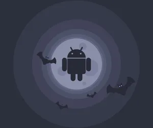 Android And Bats Computer Lock Screen Wallpaper