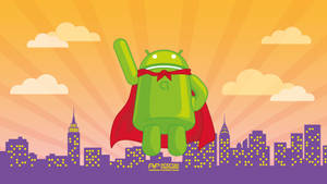 Android Developer As A Superhero Wallpaper