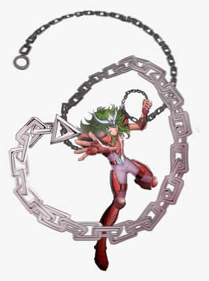 Andromeda_ Shun_ Chains_ Attack Wallpaper