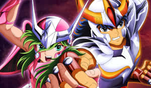 Andromeda Shun Unleashing Nebula Chains Wallpaper