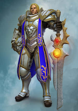 Anduin Wrynn, The Rightful King Of Stormwind Wallpaper