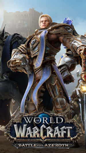 Anduin Wrynn Worldof Warcraft Battlefor Azeroth Wallpaper