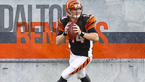 Andy Dalton Bengals Quarterback Action Wallpaper