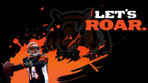 Andy Dalton Lets Roar Bengals Wallpaper Wallpaper