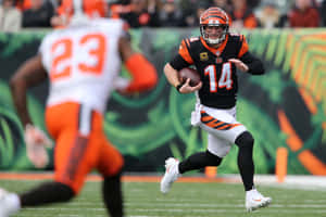 Andy Dalton Quarterback Action Wallpaper