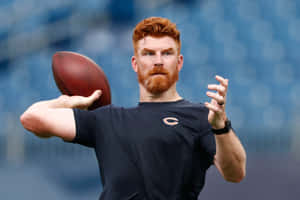 Andy Dalton Throwing Football Practice Wallpaper