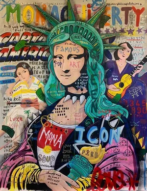 Andy Warhol Overlay Wallpaper