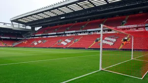 Anfield Stadium Interior View Wallpaper