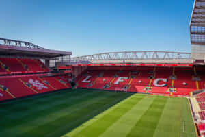 Anfield Stadium Sunny Day Wallpaper