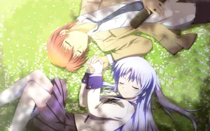 Angel Beats With Kyo Soma Wallpaper
