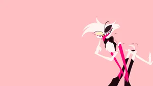 Angel Dust Hazbin Hotel Character Wallpaper