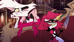 Angel Dust Hazbin Hotel Characters Wallpaper
