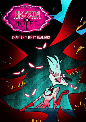 Angel Dust Hosts His Debut At Hazbin Hotel Wallpaper