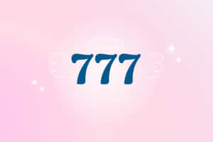 Angel_ Number_777_ Spiritual_ Illustration Wallpaper