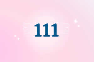 Angel Number111 Spiritual Illustration Wallpaper