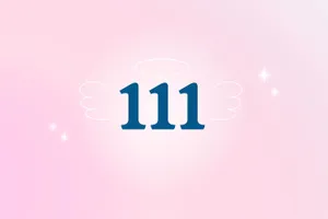 Angel Number111 Spiritual Illustration Wallpaper
