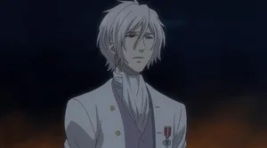 Angela Blanc Anime Character Night Scene Wallpaper