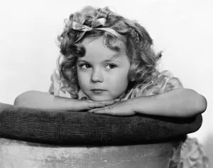 Angelic Face Shirley Temple Wallpaper