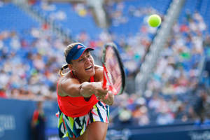 Angelique Kerber Almost Flying Wallpaper