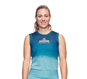 Angelique Kerber Modelling A Porsche Sando Wallpaper