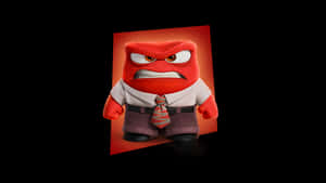 Anger Inside Out Character Wallpaper