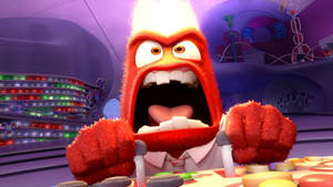 Anger Inside Out Raging Wallpaper