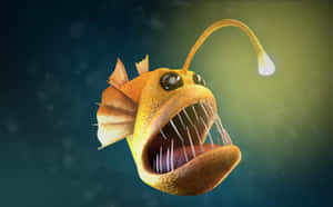 Anglerfish Illustration Deep Sea Predator.jpg Wallpaper