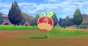 Angry Applin In Battle Wallpaper