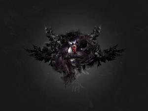 Angry Black Venom Wallpaper