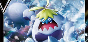 Angry Crabominable In Snowy Mountain Wallpaper