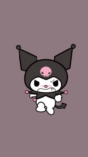 Angry Kuromi Sanrio Wallpaper