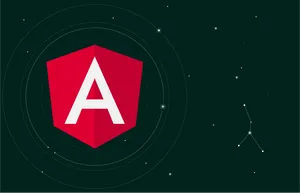 Angular Space Background Wallpaper