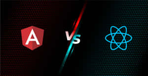 Angular Vs React Hd Wallpaper
