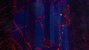 Animal Company Dark Forest Scene Wallpaper