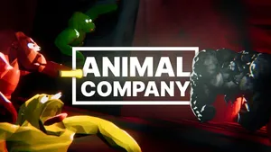 Animal Company Game Logo Wallpaper