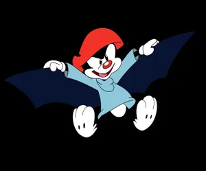 Animaniacs' Wakko With Bat Wings Wallpaper