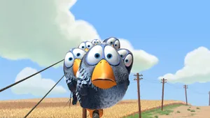 Animated Bird Multiple Eyes Wallpaper