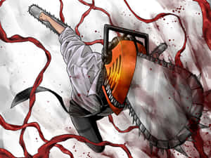 Animated Chainsaw Action Wallpaper