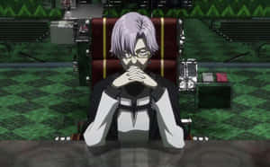 Animated Character Contemplation Wallpaper