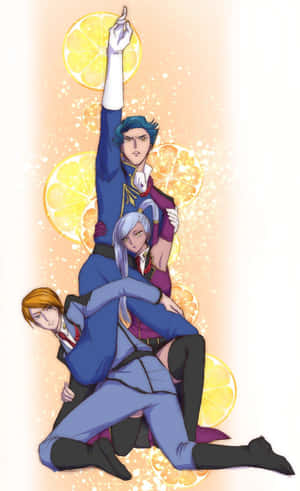 Animated Character Tower Art Wallpaper