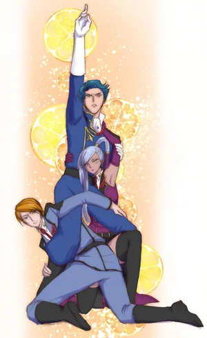 Animated Character Tower Art Wallpaper