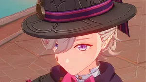 Animated Character With Hat Wallpaper