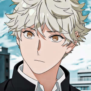 Animated Character Yatora Yaguchi Portrait Wallpaper