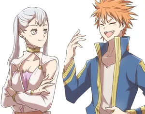 Animated Characters Laughingand Posing Wallpaper