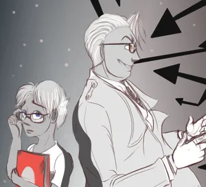 Animated Characters Strategic Planning Wallpaper