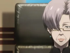 Animated Characterwith Glasses Wallpaper