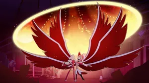 Animated Demonwith Wings Wallpaper