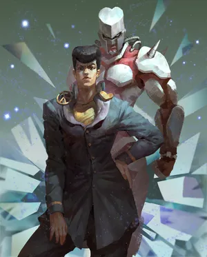 Animated Duo Crazy Diamond Wallpaper