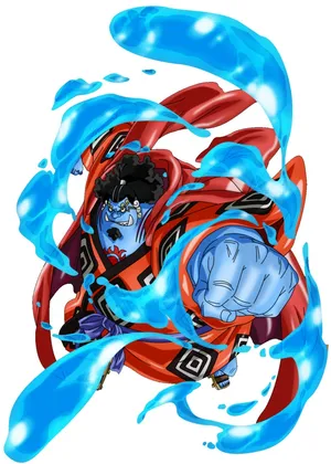 Animated Fishman Karate Master Wallpaper