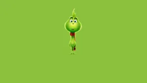 Animated Grinch Green Background Wallpaper